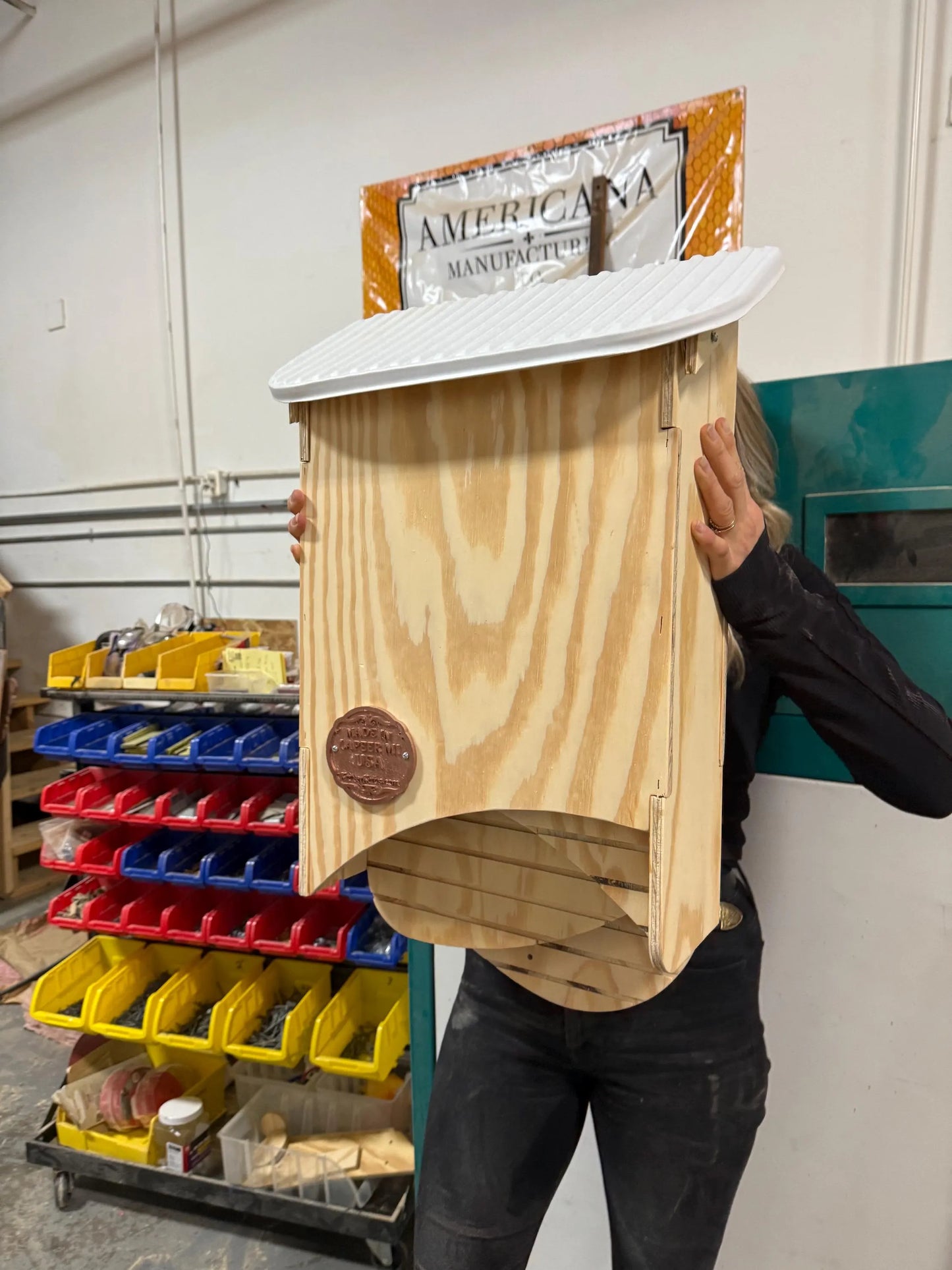 Large Bat House 3-Chamber Made By Kritter Kribs mid-tier upgrade