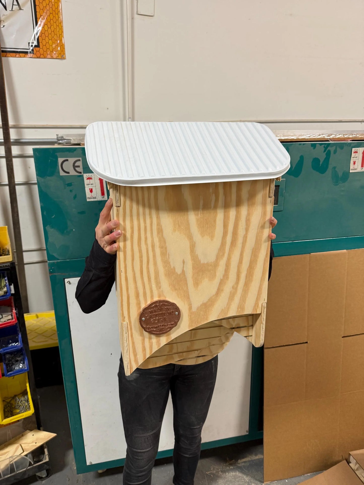 Large Bat House 3-Chamber Made By Kritter Kribs mid-tier upgrade