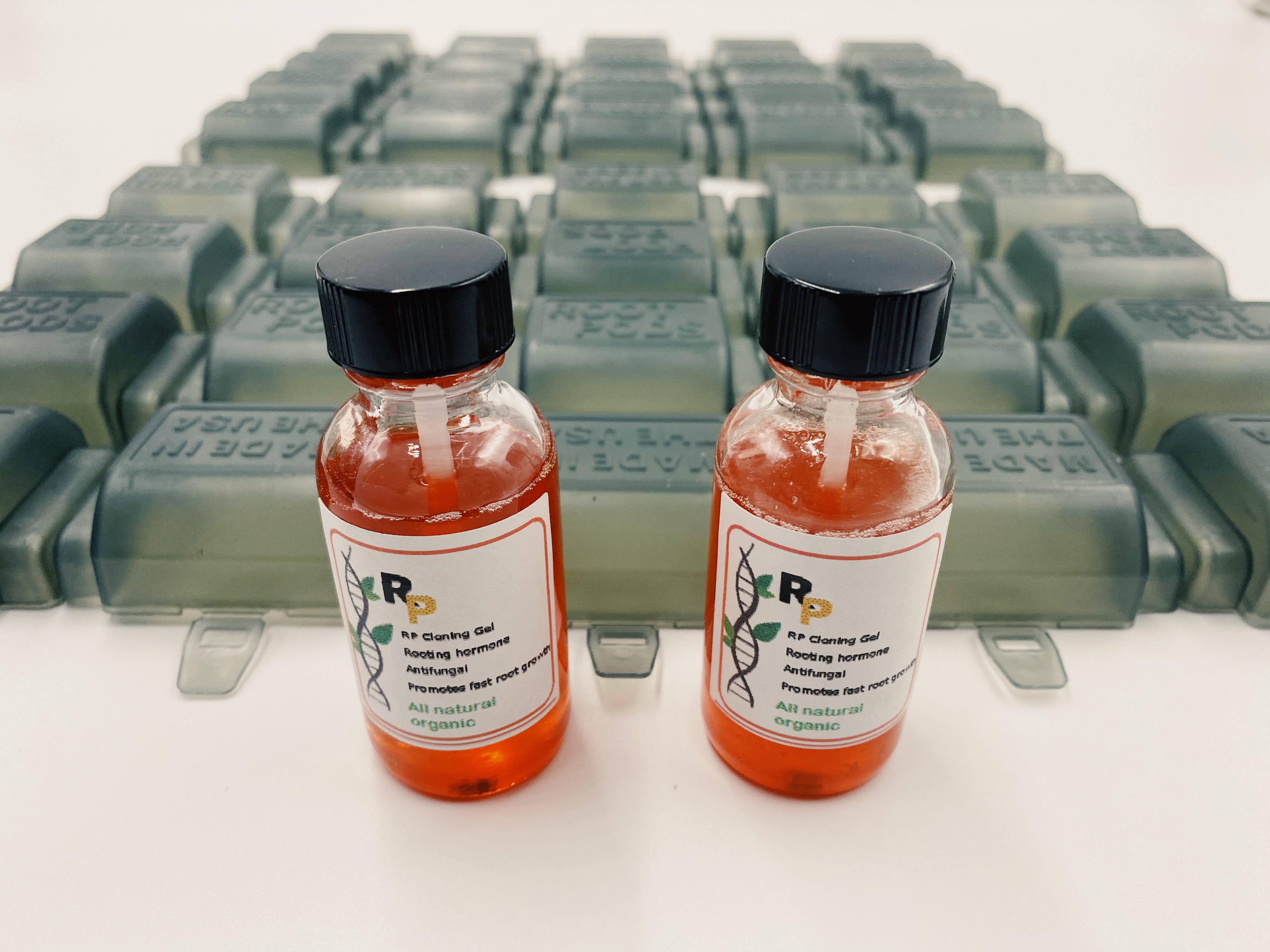 Root Pods Pro Kit, 20 pods, 100 ml RP Cloning Gel and our Blended Soil ...